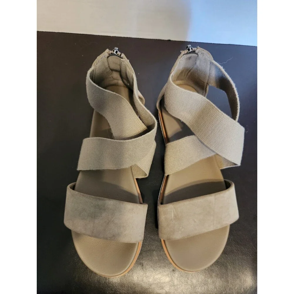 Mia Valuna Elastic Band Sandal Brown Size 6